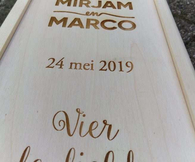 wijnkist Mirjam en Marco