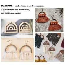DIY Macramé oorbellen