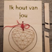 hart geo Ik hout van jou lett. orange let plain Ik hout van jou