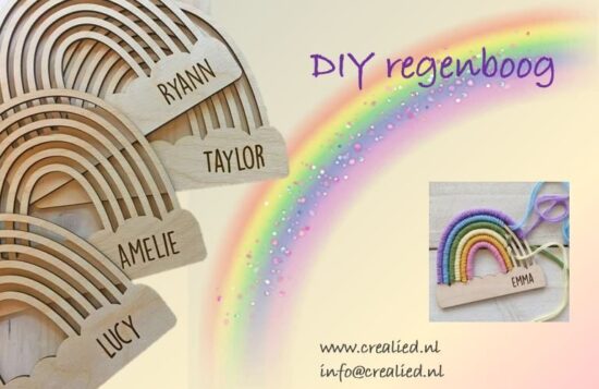 DIY regenboog hout