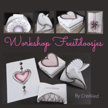 Workshop feestdoosjes maken vierkant