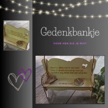 Gedenkbankje